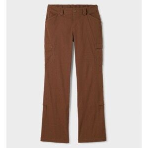 Duluth Trading Co. Chocolate Brown Dry on the Fly Bootcut Pants sz 6x31 Outdoor